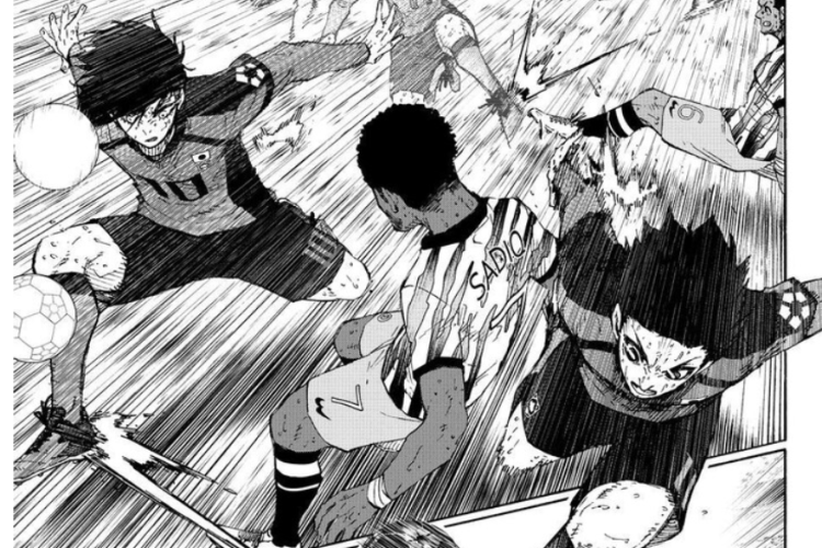 Spoiler Manga Blue Lock Chapter 326 Bahasa Indonesia, Tendangan Mendebarkan dari Roger!