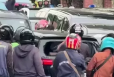 Viral Mobil Calya Plat D Lawan Arus di Jakarta Pusat, Pengemudi Pakai Plat Palsu hingga Tabrak Kendaraan Lain